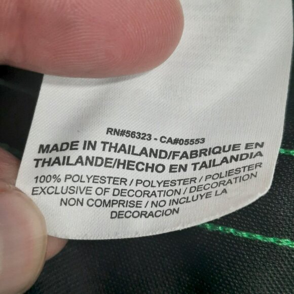 Nike Dri-FIT Basketball Shorts Men's XL Green Black Mesh 11" Inseam 682983-322 - Picture 8 of 11